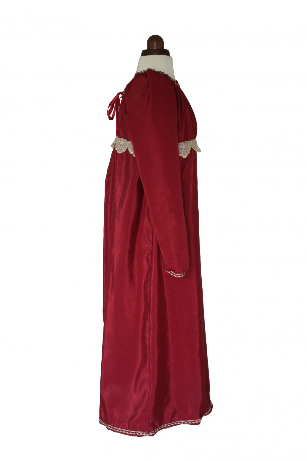 Ladies 18th 19th Century Regency Jane Austen Costume Evening Gown Size 14 - 16 Image